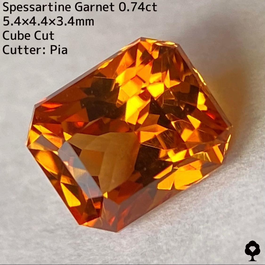 【お客さま専用】スペサタイトガーネット0.74ct★色変カメレオン猛者プライス