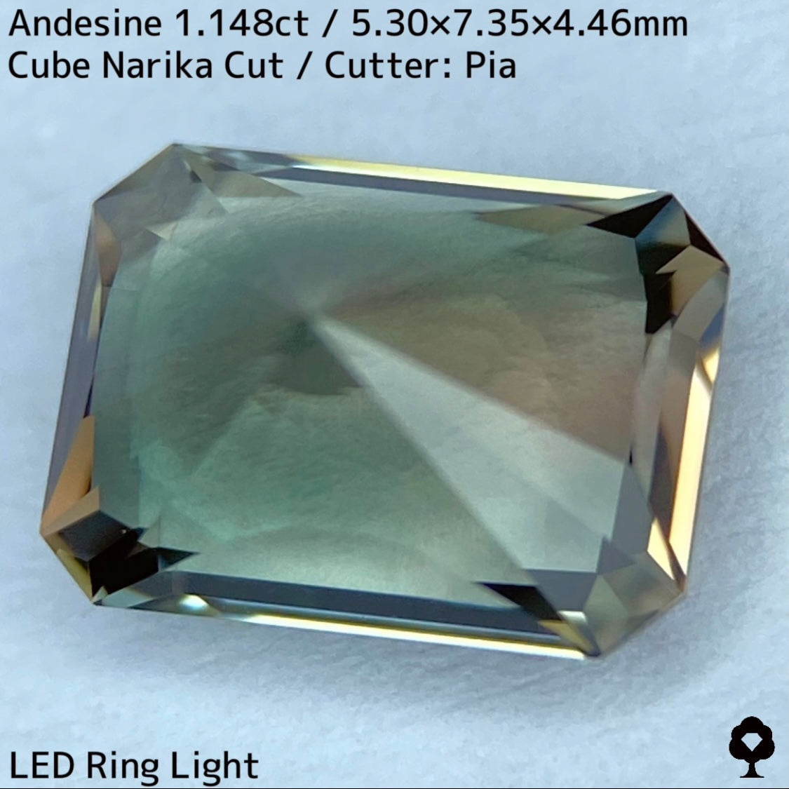 No.5★アンデシン1.148ct入り★11/24(金)まで販売🏁【GTJ最新ナリカーカットの詰め合わせ】ナリカーカット福袋10万円⏰合計3〜4石入り★限定5袋