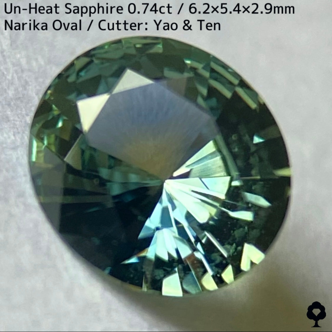 【お客さま専用】非加熱サファイア0.74ct★お問合せ特別価格