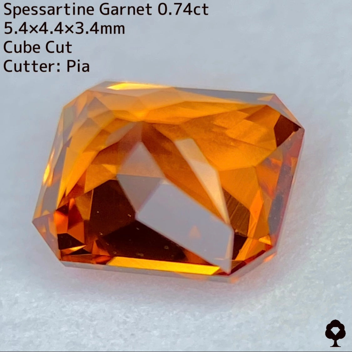 【お客さま専用】スペサタイトガーネット0.74ct★色変カメレオン猛者プライス