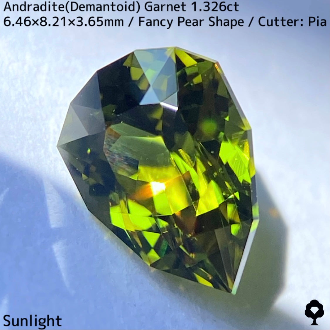 アンドラダイト(デマントイド)ガーネット1.326ct