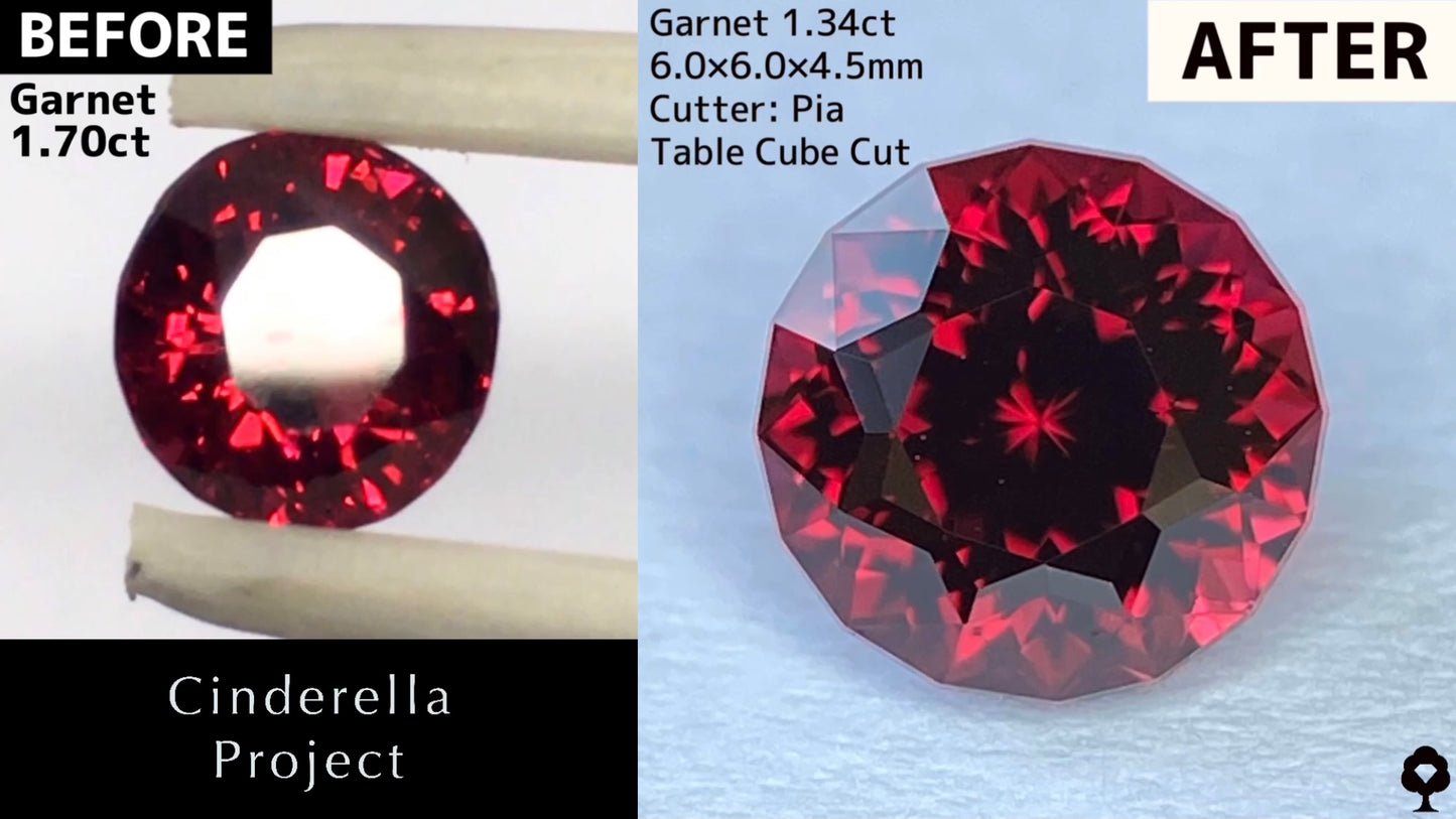 ガーネット1.28ct&1.34ct【シンデレラプロジェクト2023.12.31専用ページ】