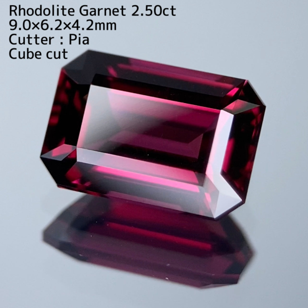 ★5ZBまでご利用可【Pia's Corner Cube】ロードライトガーネット 2.50ct