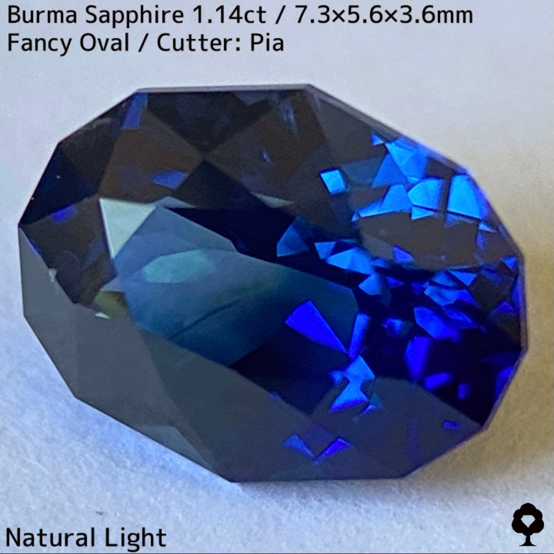 【GW特別夢企画★ご購入金額と同額のまほチケ贈呈】ビルマ産サファイア1.149ct