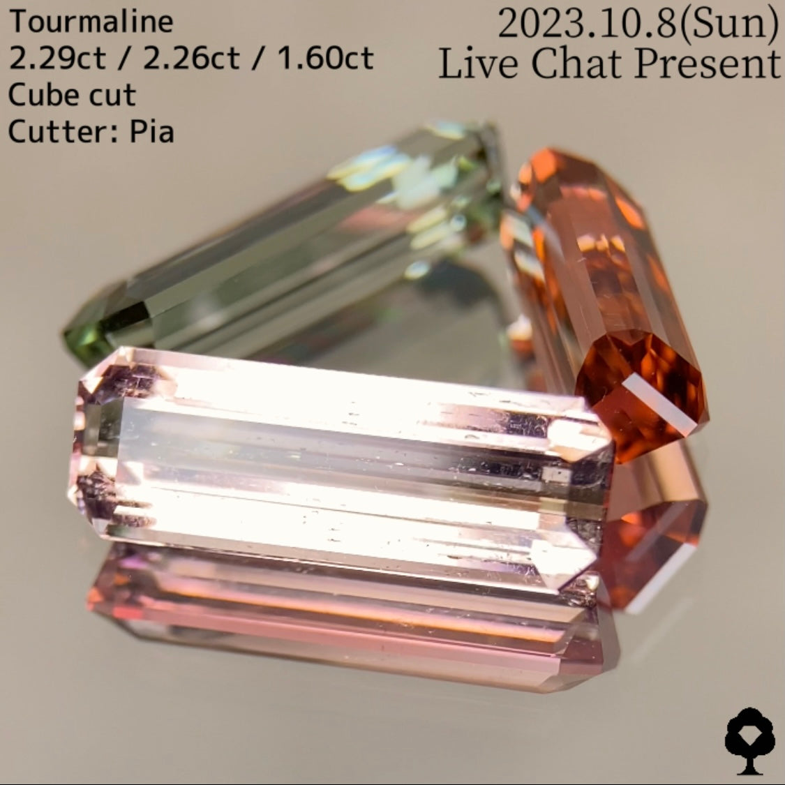 【10/8チャットプレキャンご当選者さま専用】トルマリン2.29ct