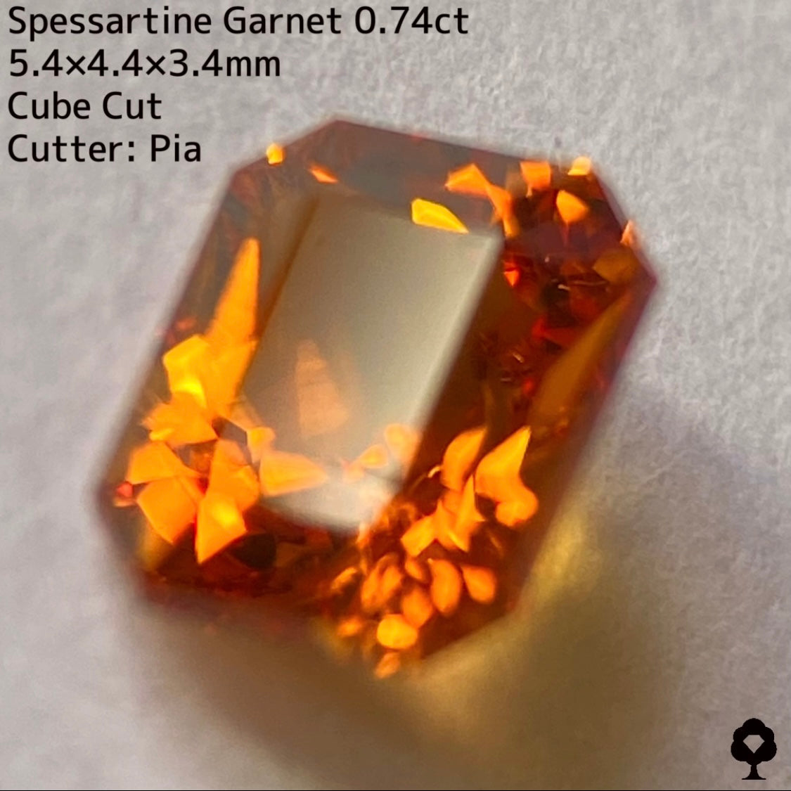 【お客さま専用】スペサタイトガーネット0.74ct★色変カメレオン猛者プライス