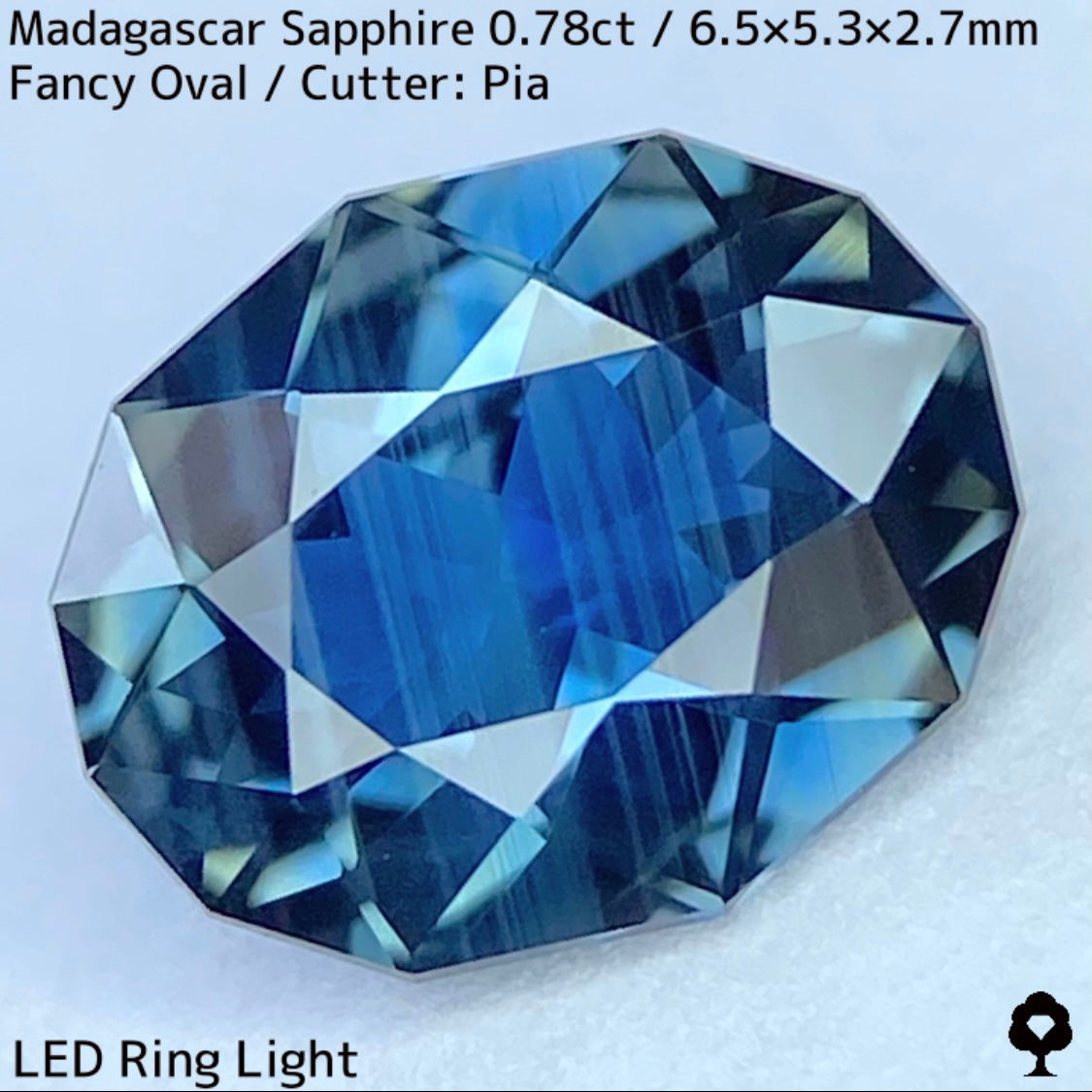 卸売事前公開 天然ティールサファイア マダガスカル産 1.48ct ルース