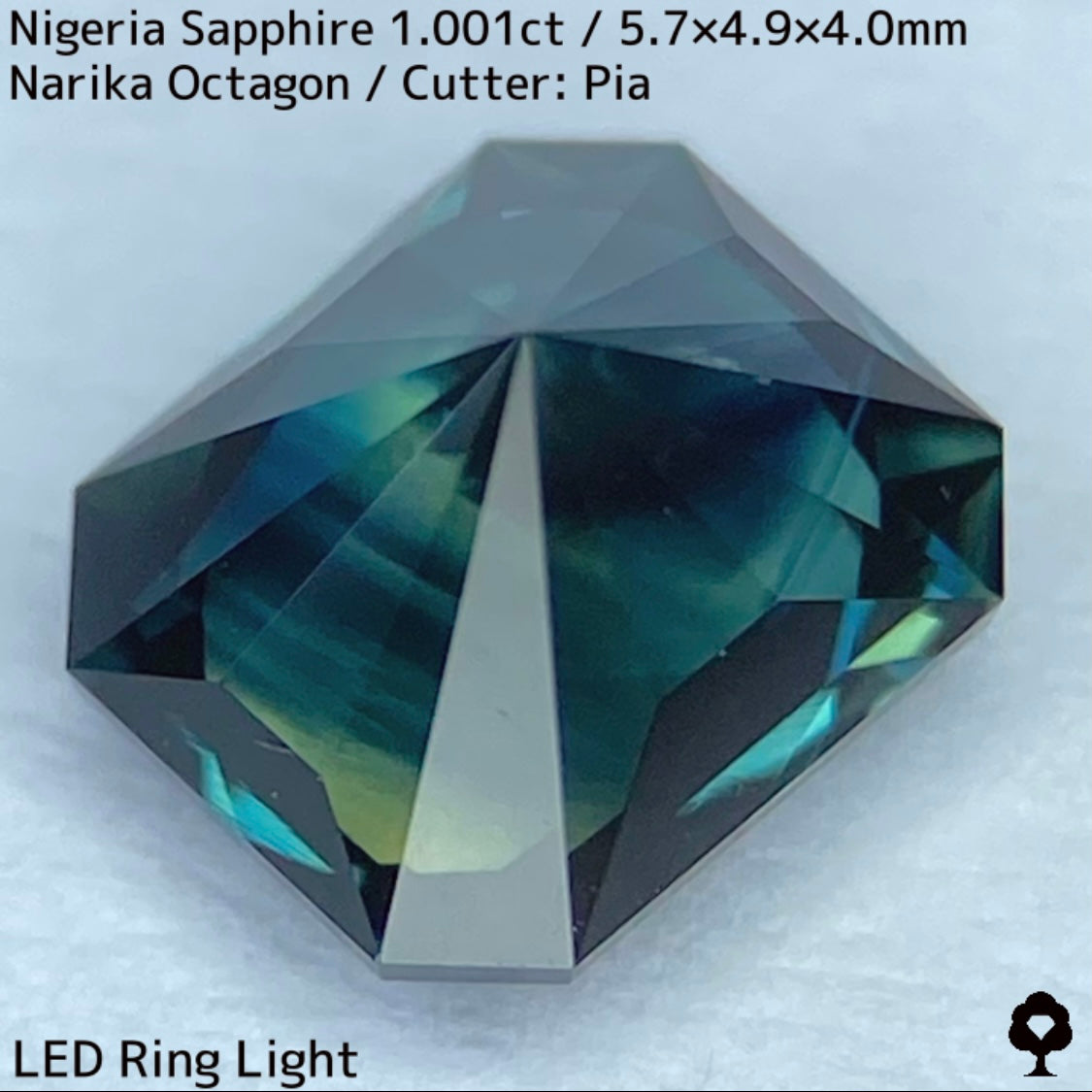 【お客さま専用】ナイジェリア産サファイア1.001ct