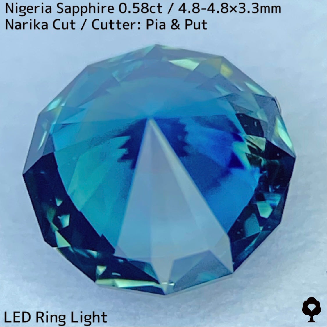 【お客さま専用】ナイジェリア産サファイア0.58ct