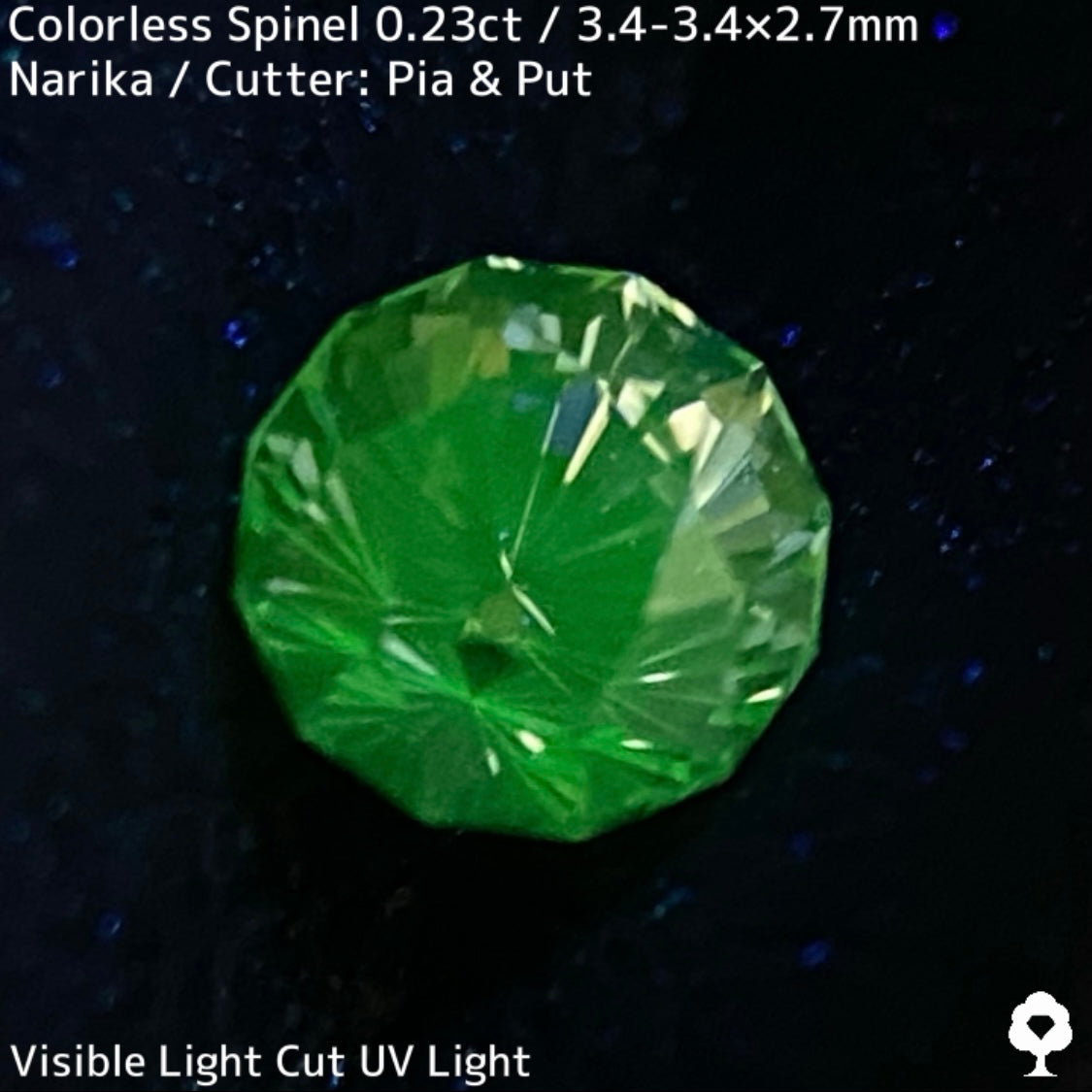 【お客さま専用】カラーレススピネル0.23ct★2024.4.8YouTubeライブチャットオークション