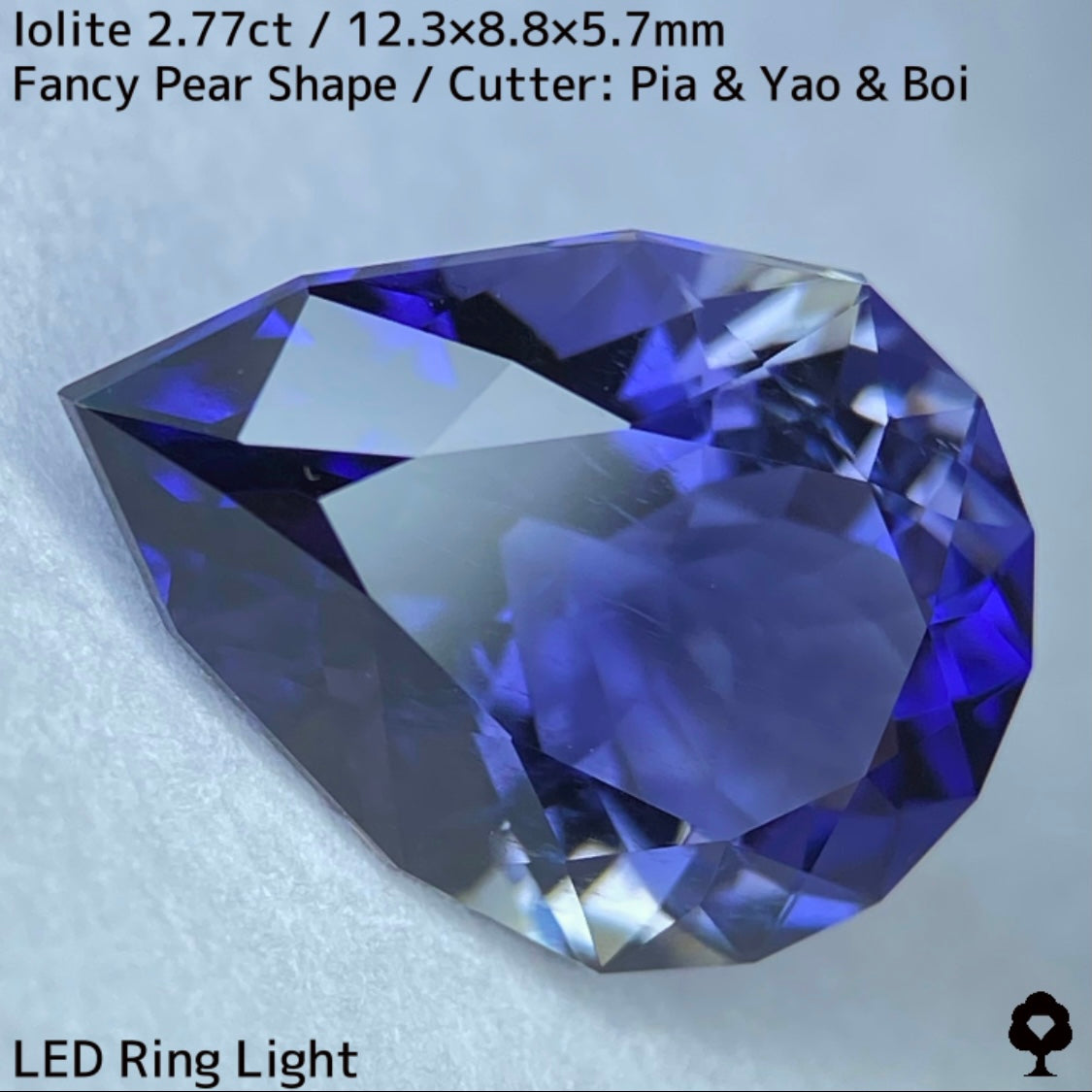 【お客さま専用】アイオライト2.77ct★お問合せ特別価格