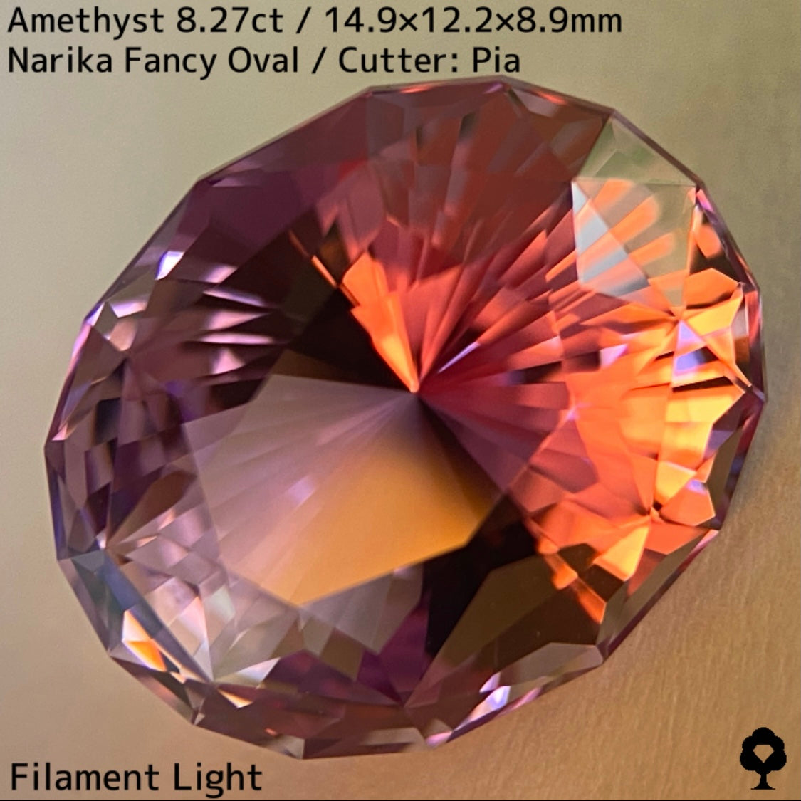 【お客さま専用】アメジスト8.27ct★2月誕生石プライス