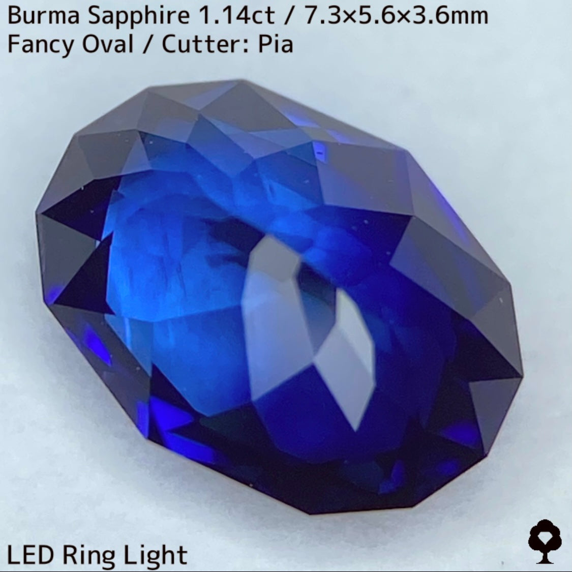 【GW特別夢企画★ご購入金額と同額のまほチケ贈呈】ビルマ産サファイア1.149ct