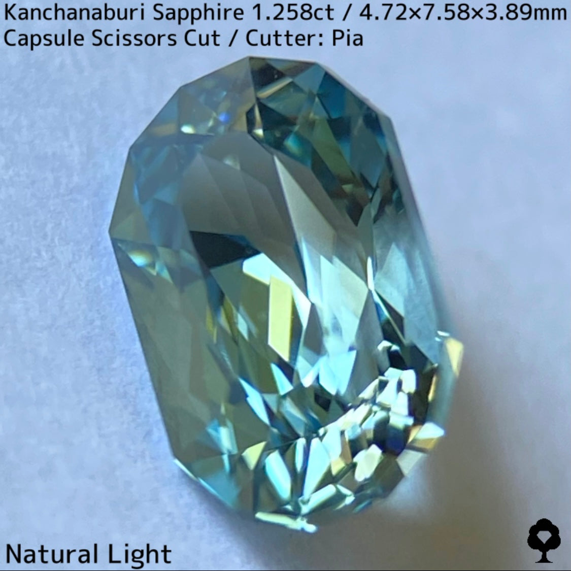 【ご当選者さま専用】まほチケPRプレキャン★カンチャナブリー産サファイア1.258ct