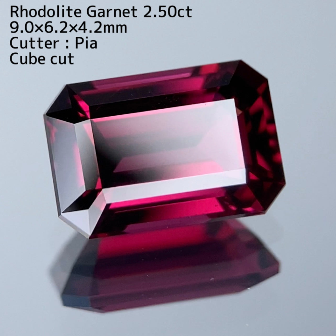★5ZBまでご利用可【Pia's Corner Cube】ロードライトガーネット 2.50ct