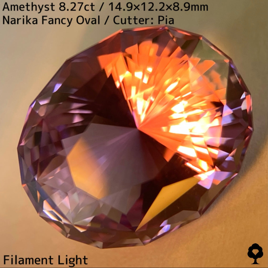 【お客さま専用】アメジスト8.27ct★2月誕生石プライス