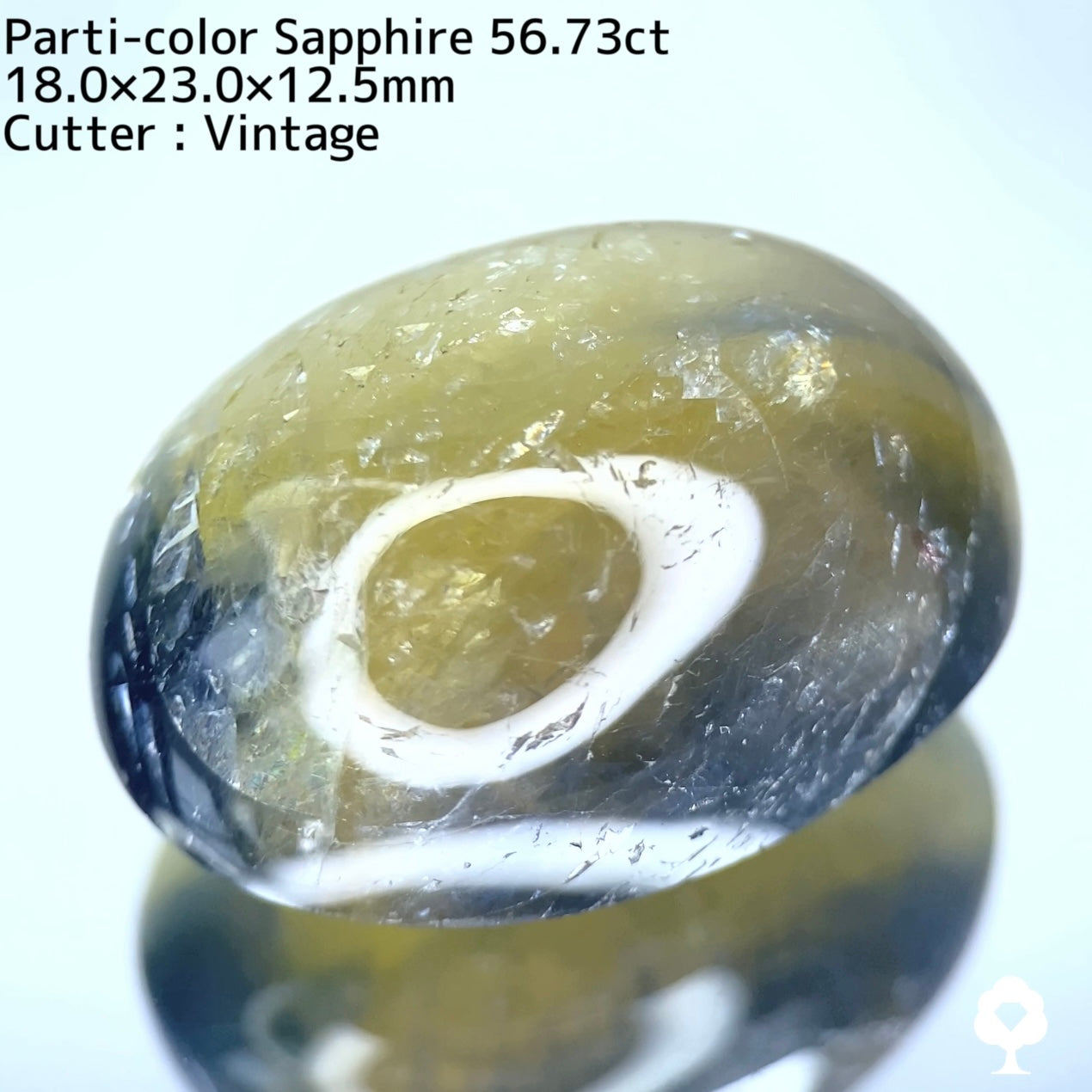 【お客さま専用】タンザニア産 “巨石パーティーカラー”サファイア 56.73ct / ヴィンテージ作品