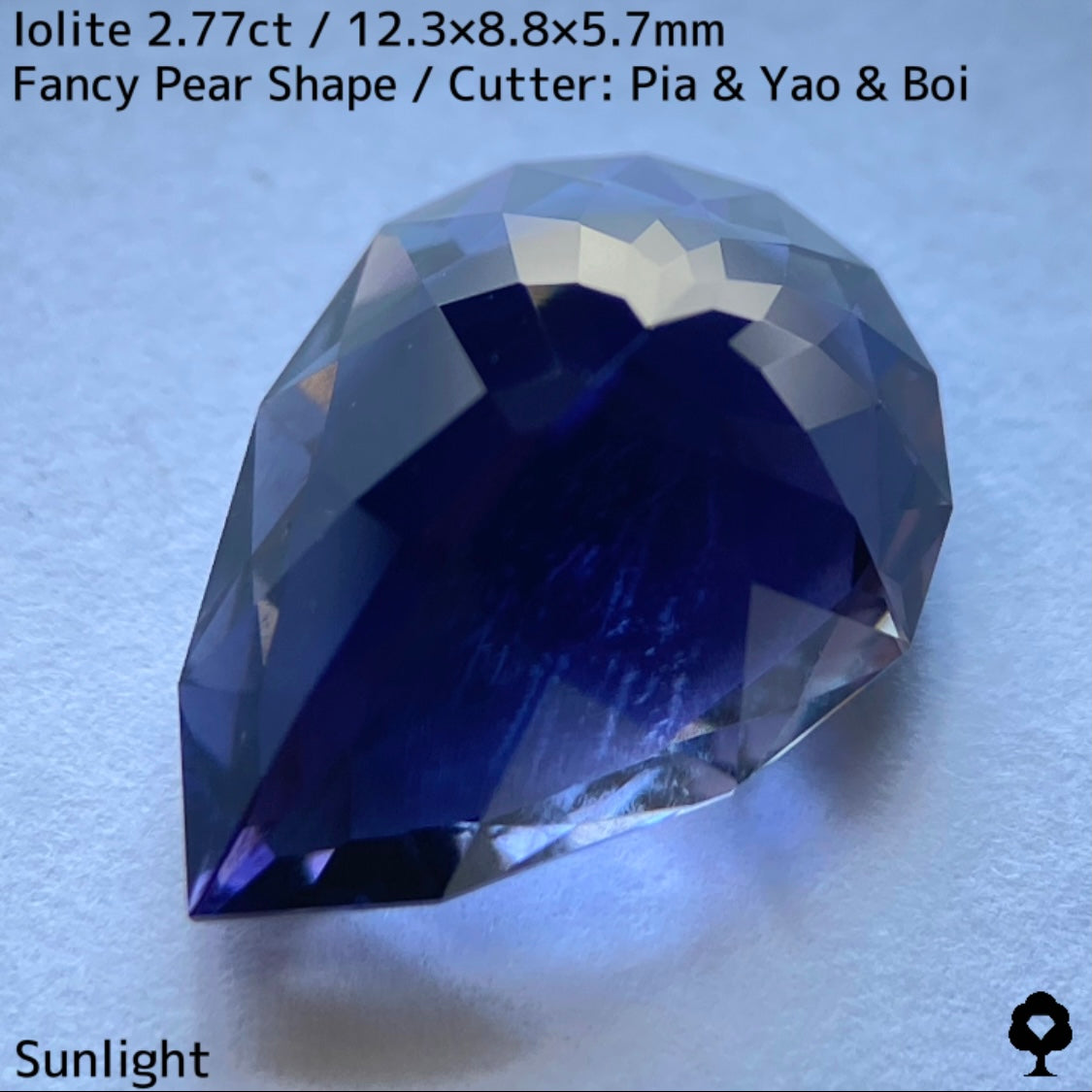 【お客さま専用】アイオライト2.77ct★お問合せ特別価格