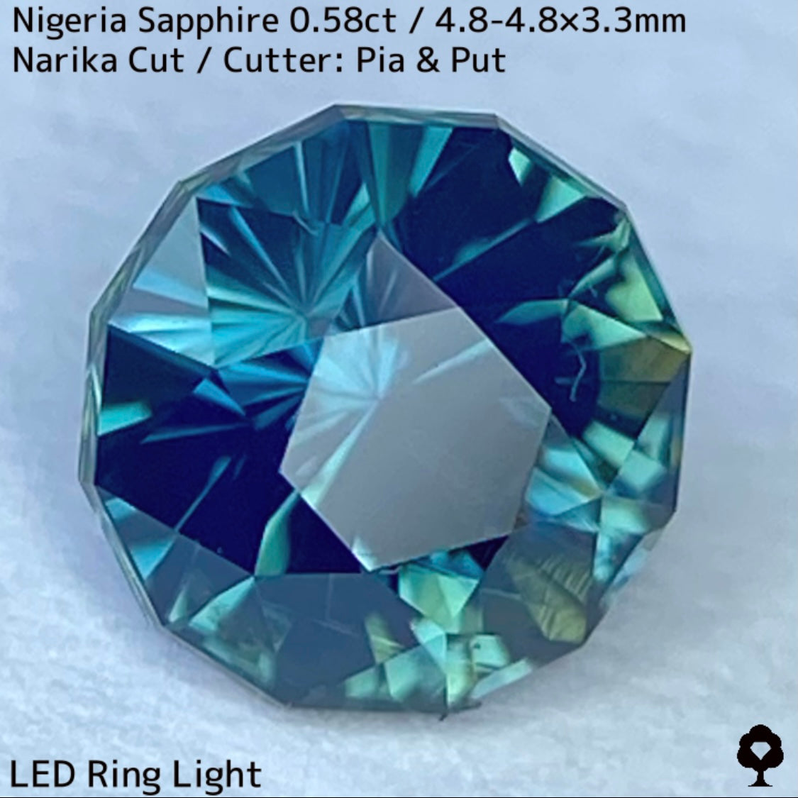 【お客さま専用】ナイジェリア産サファイア0.58ct