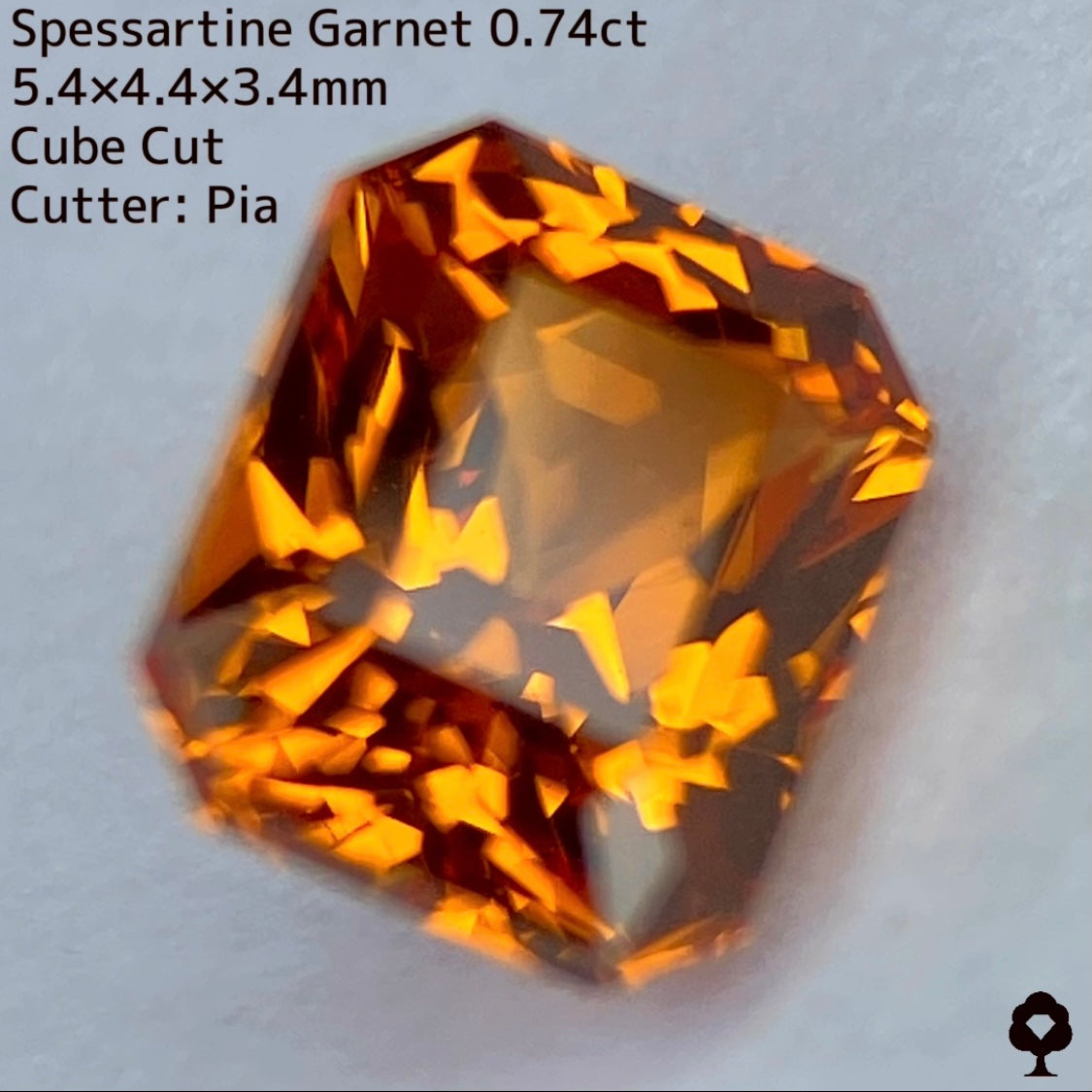 【お客さま専用】スペサタイトガーネット0.74ct★色変カメレオン猛者プライス