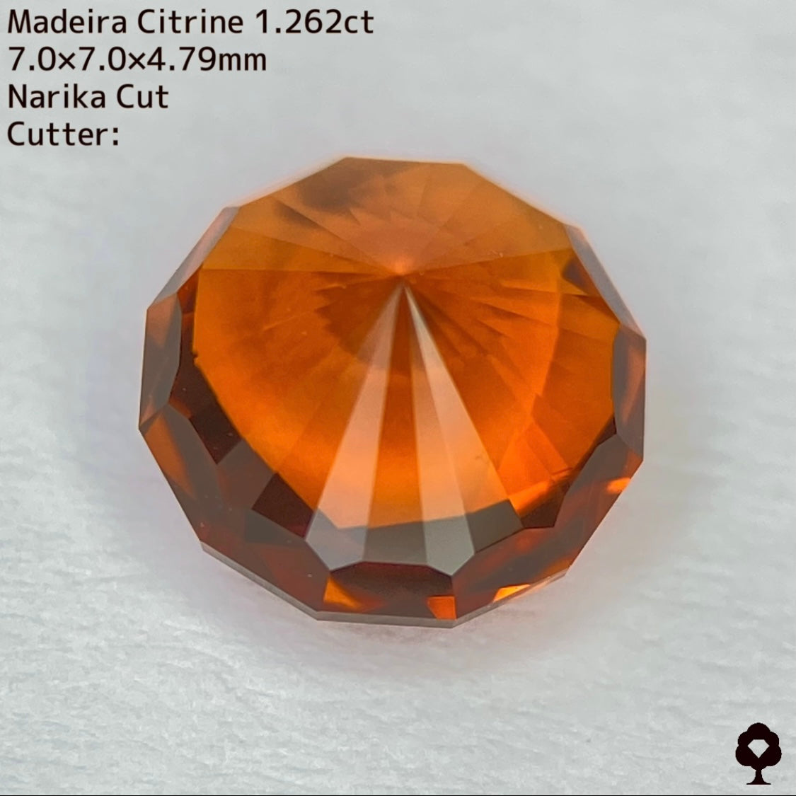 【ご落札者さま専用】ナリカーカットマディラシトリン1.262ct