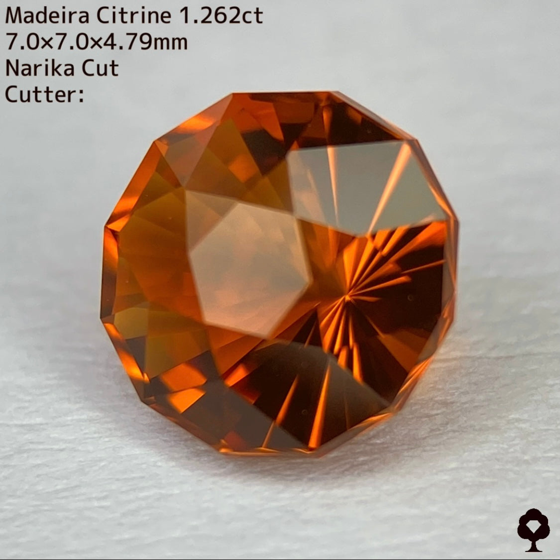 【ご落札者さま専用】ナリカーカットマディラシトリン1.262ct