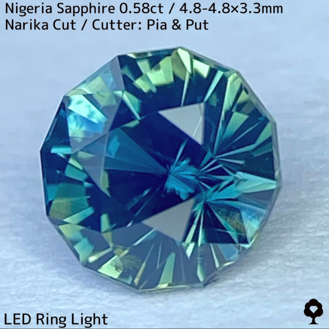 【お客さま専用】ナイジェリア産サファイア0.58ct