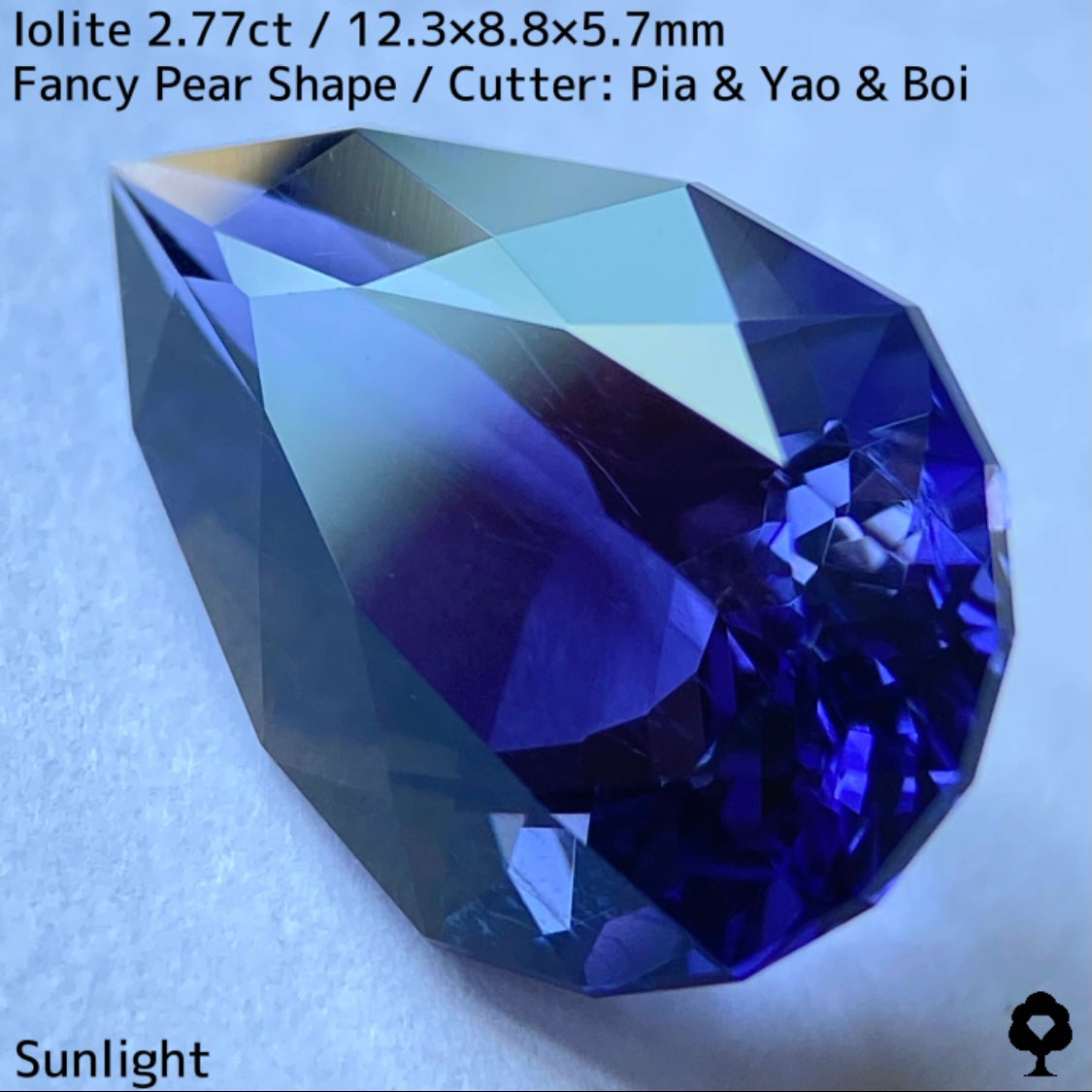 【お客さま専用】アイオライト2.77ct★お問合せ特別価格