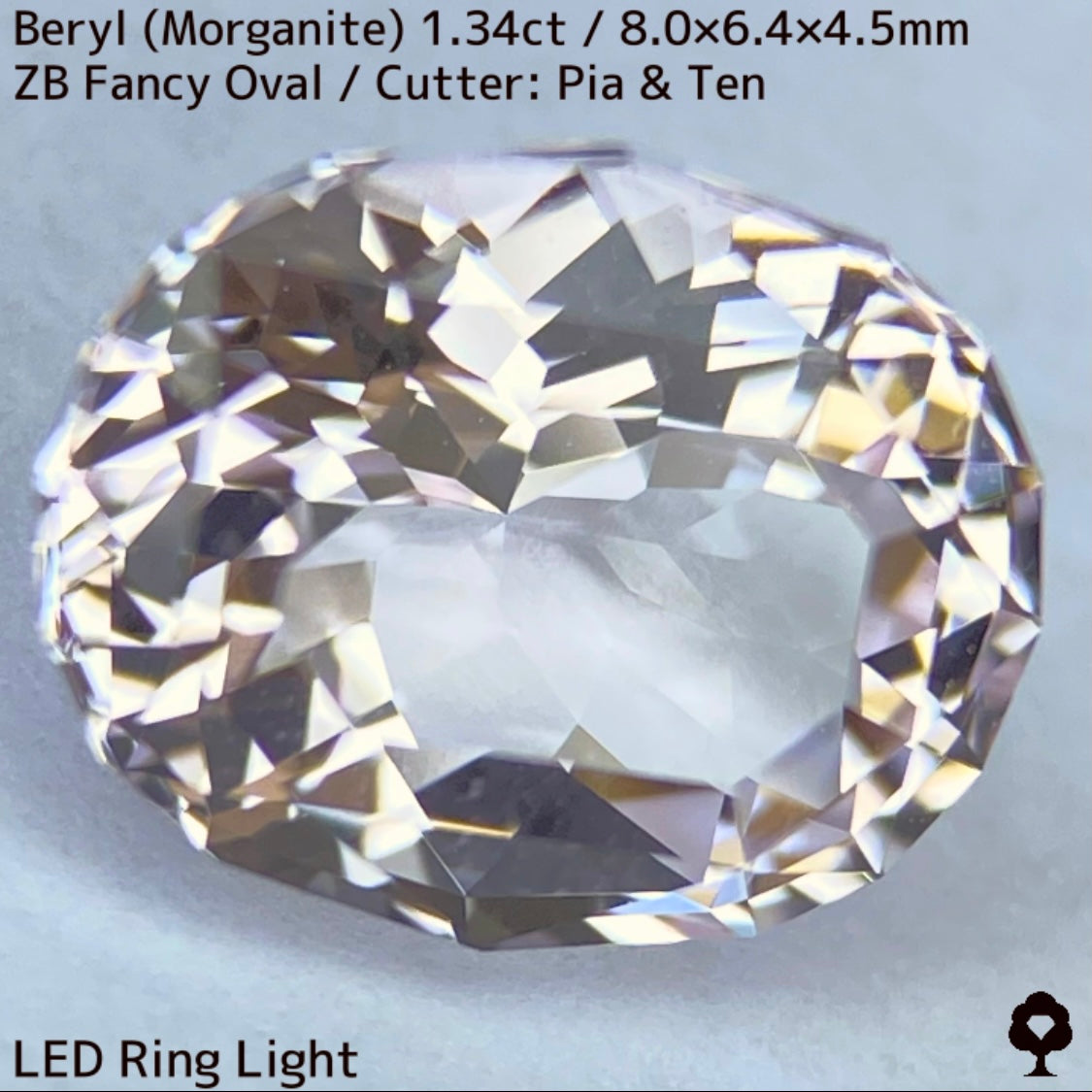 【ご当選者さま専用】ベリル(モルガナイト)1.34ct