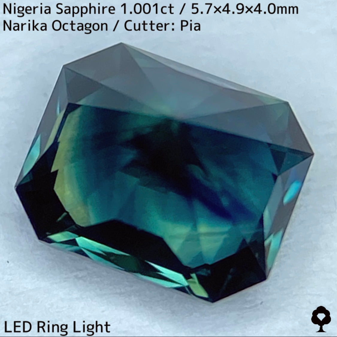 【お客さま専用】ナイジェリア産サファイア1.001ct