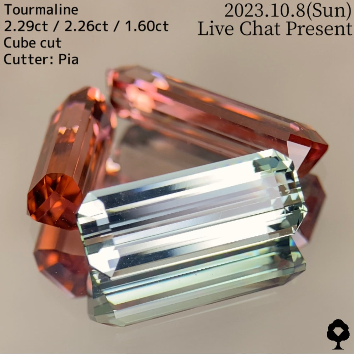 【10/8チャットプレキャンご当選者さま専用】トルマリン2.26ct