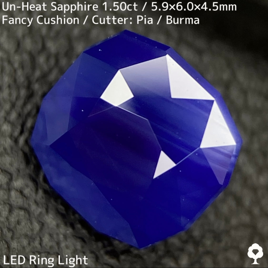 ビルマ産非加熱サファイア1.50ct★コランダムフォーカスプライス★2024.4.21 YouTubeライブ