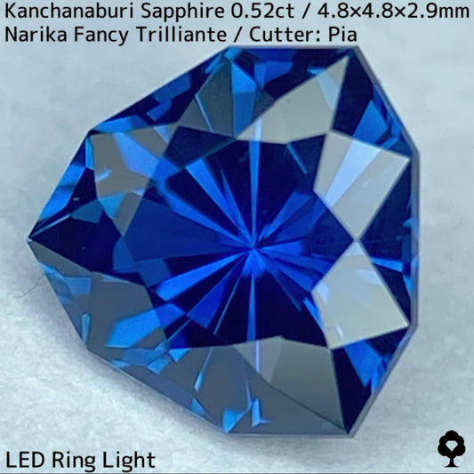 【お客さま専用】カンチャナブリー産サファイア0.52ct
