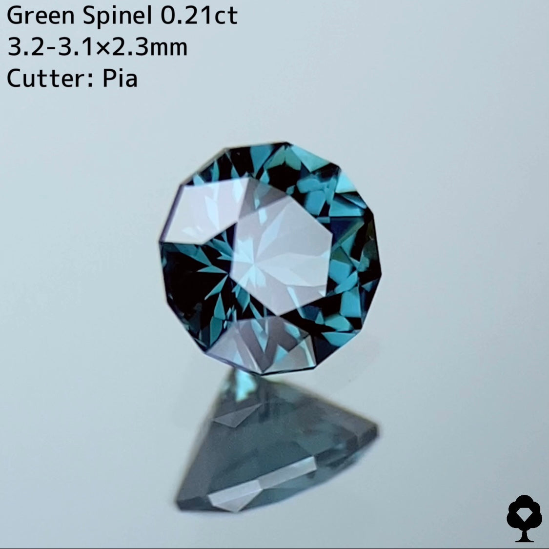 【ご当選者さま専用】グリーンスピネル0.21ct★ZB買取宝石シンデレラプレゼント★2023.8月プレキャン★