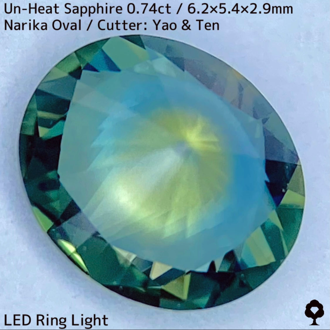 【お客さま専用】非加熱サファイア0.74ct★お問合せ特別価格
