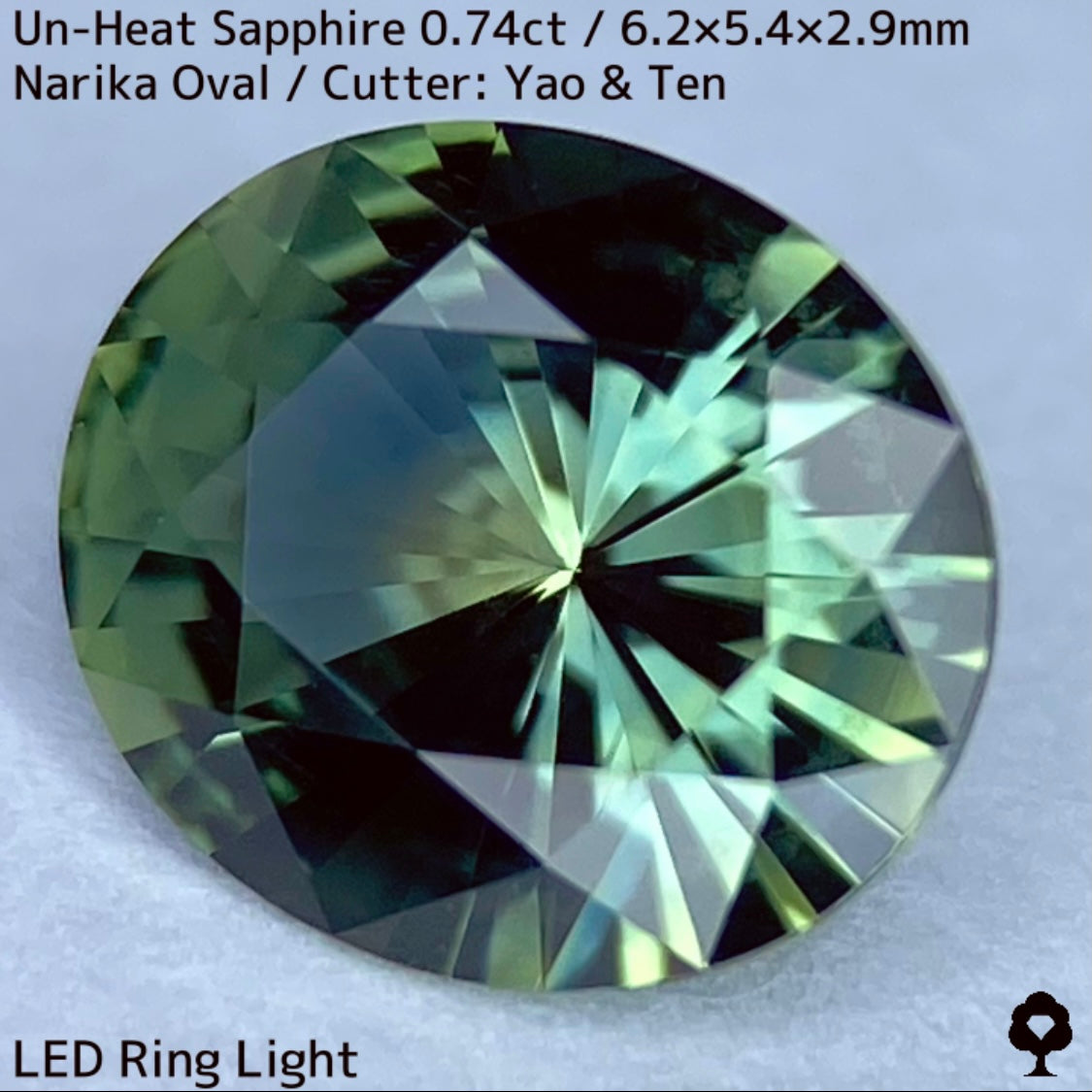 【お客さま専用】非加熱サファイア0.74ct★お問合せ特別価格