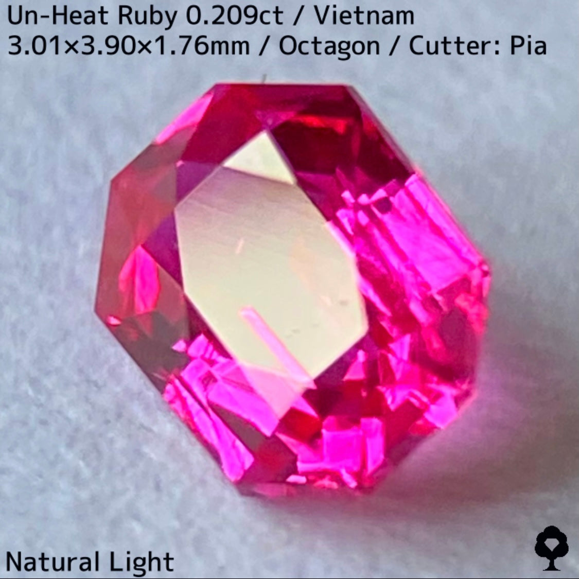 ベトナム産 非加熱 ルビー1.01ct ルース : 福岡宝石市場 - 通販