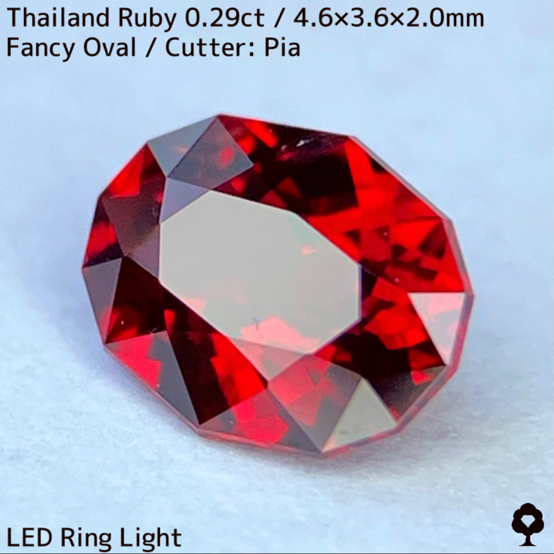 【お客さま専用】タイ産ルビー0.29ct