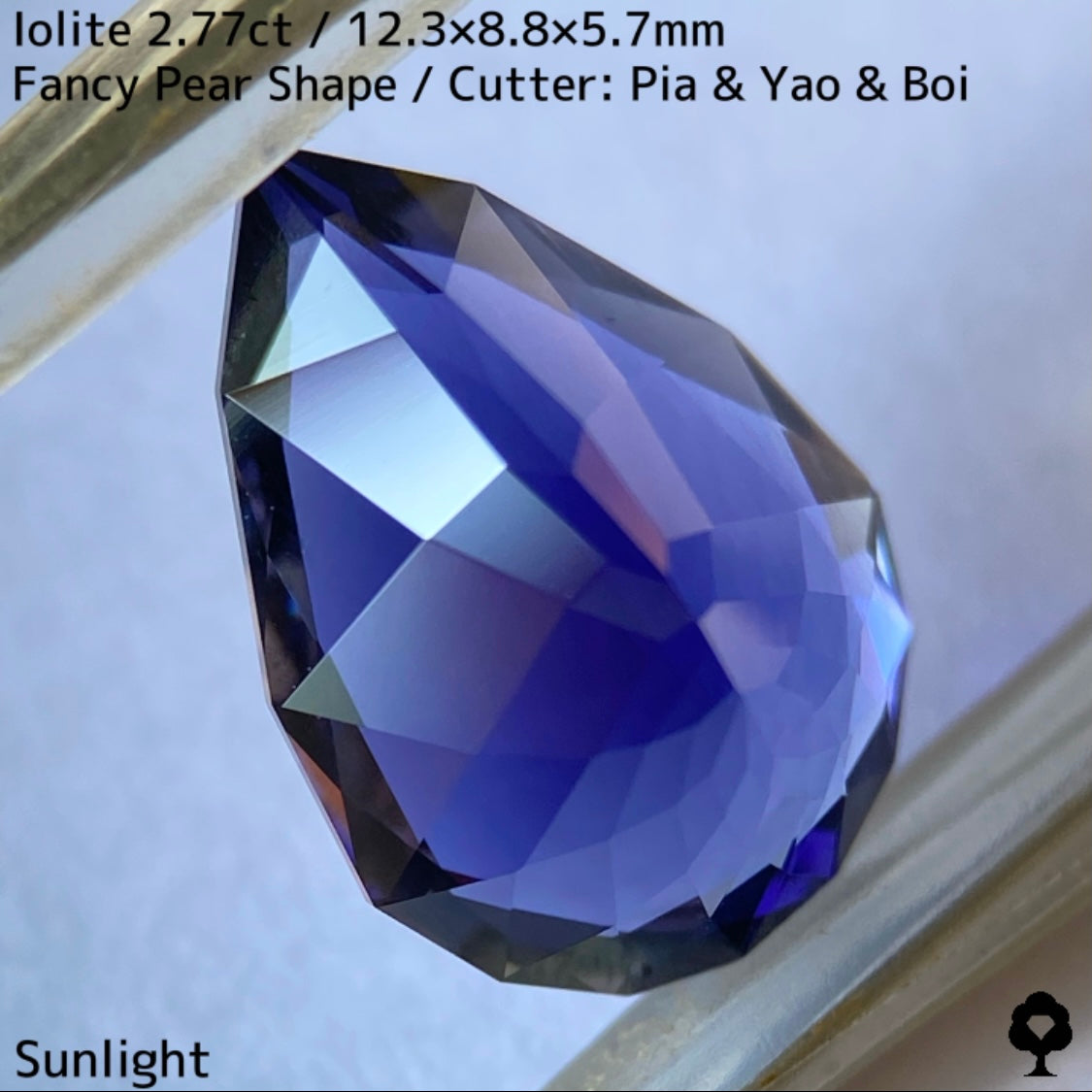 【お客さま専用】アイオライト2.77ct★お問合せ特別価格