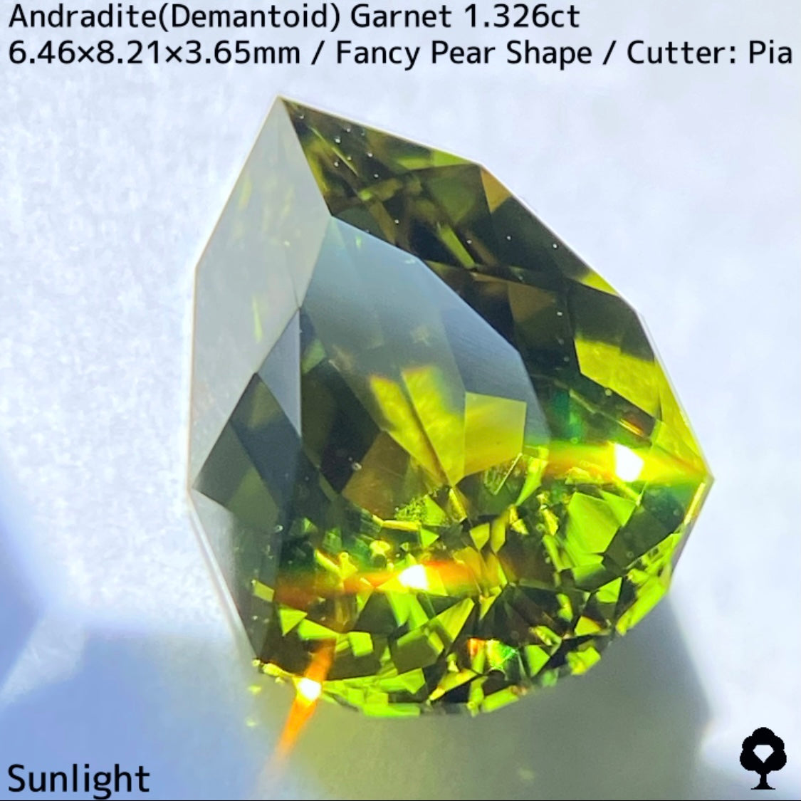 アンドラダイト(デマントイド)ガーネット1.326ct