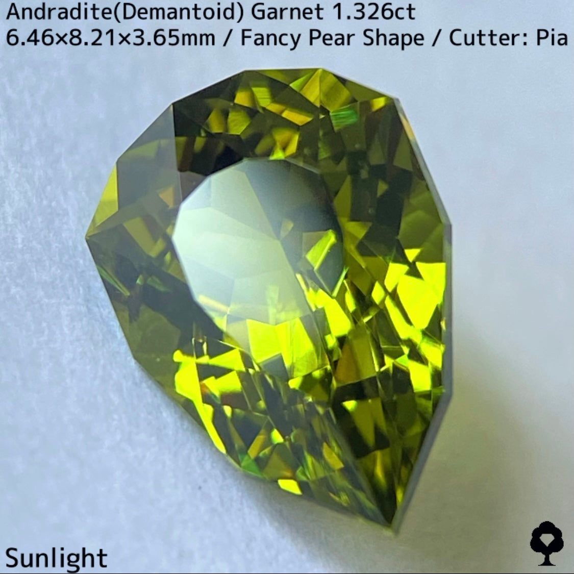 アンドラダイト(デマントイド)ガーネット1.326ct