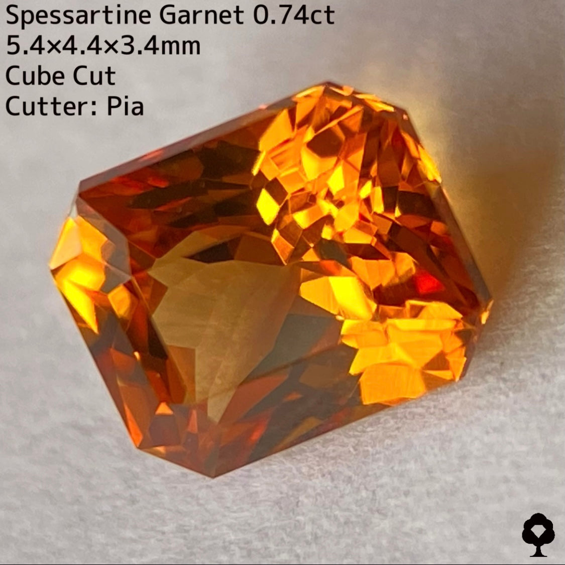 【お客さま専用】スペサタイトガーネット0.74ct★色変カメレオン猛者プライス