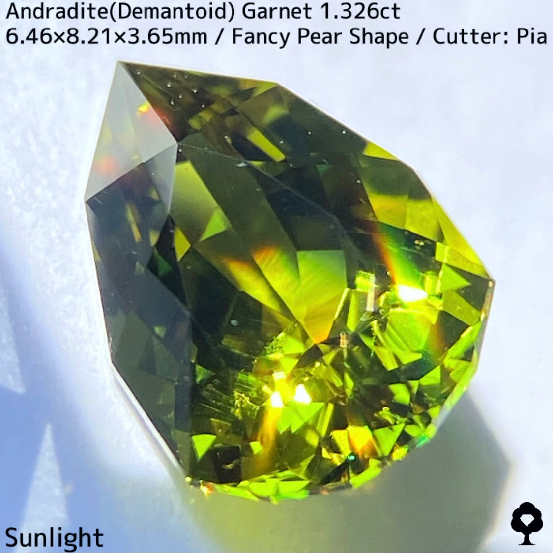 アンドラダイト(デマントイド)ガーネット1.326ct