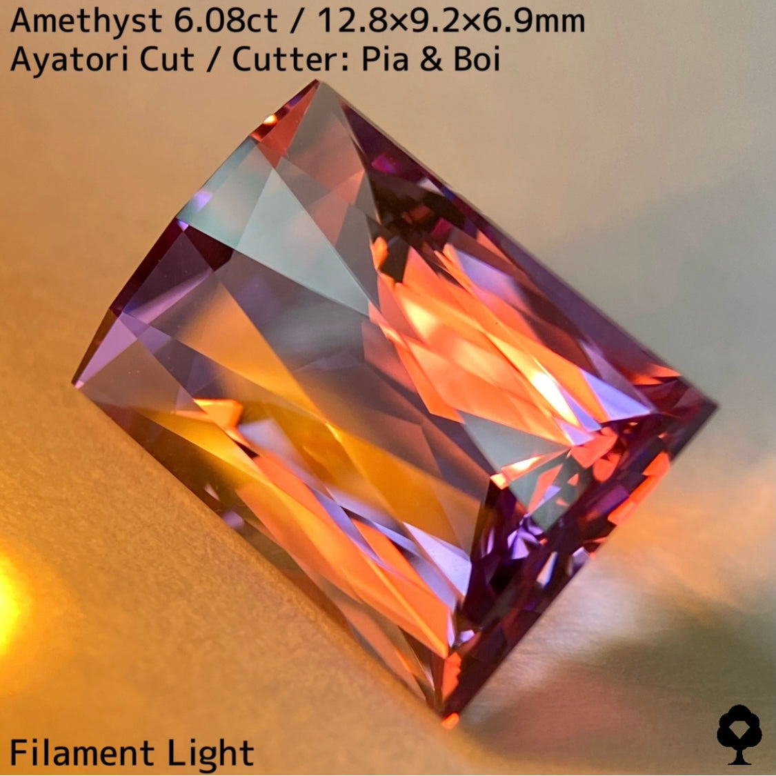 【お客さま専用】アメジスト6.08ct★2月誕生石プライス