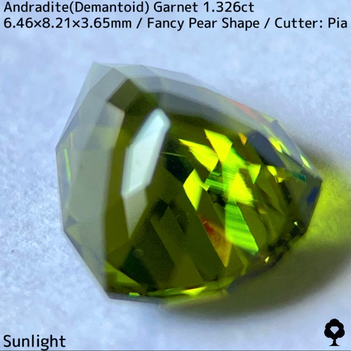 アンドラダイト(デマントイド)ガーネット1.326ct