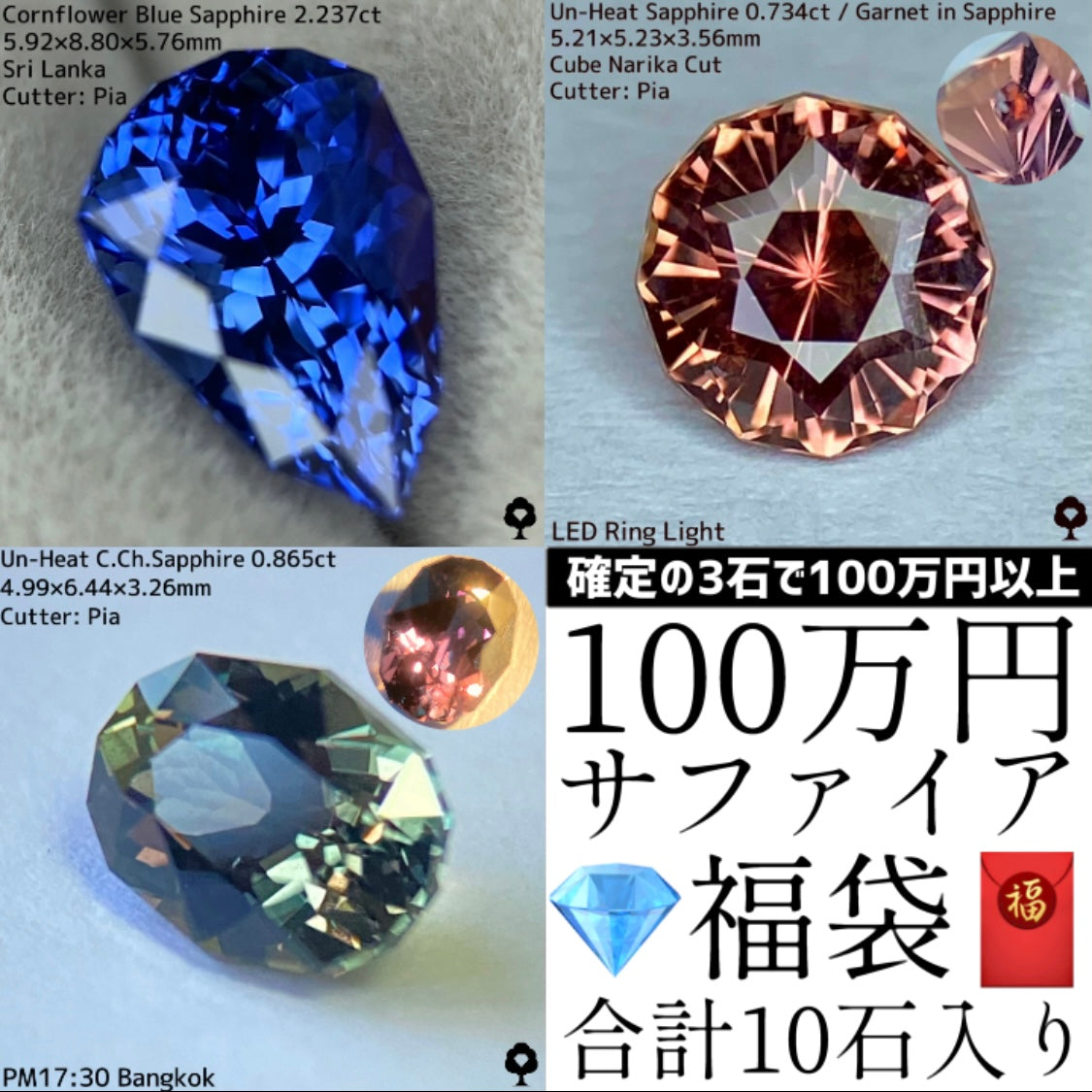 お客さま専用】GTJ看板企画を看板石サファイアでつくりあげる💎100万円