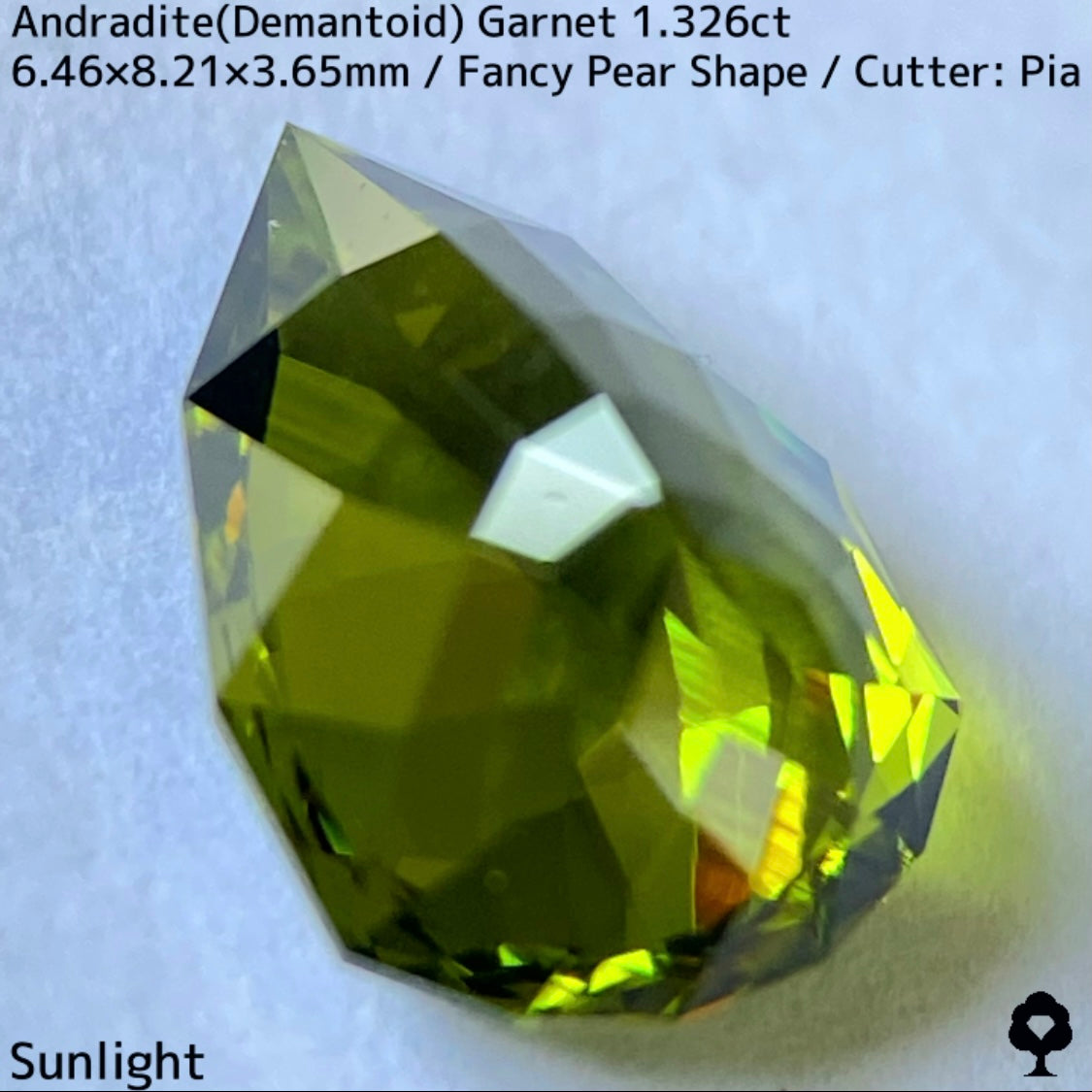アンドラダイト(デマントイド)ガーネット1.326ct