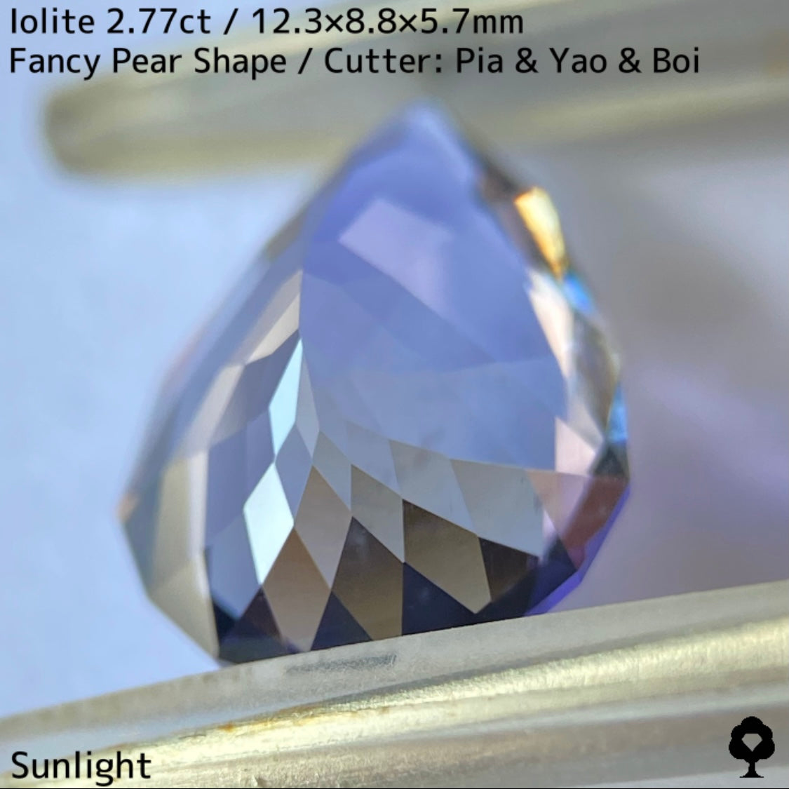【お客さま専用】アイオライト2.77ct★お問合せ特別価格