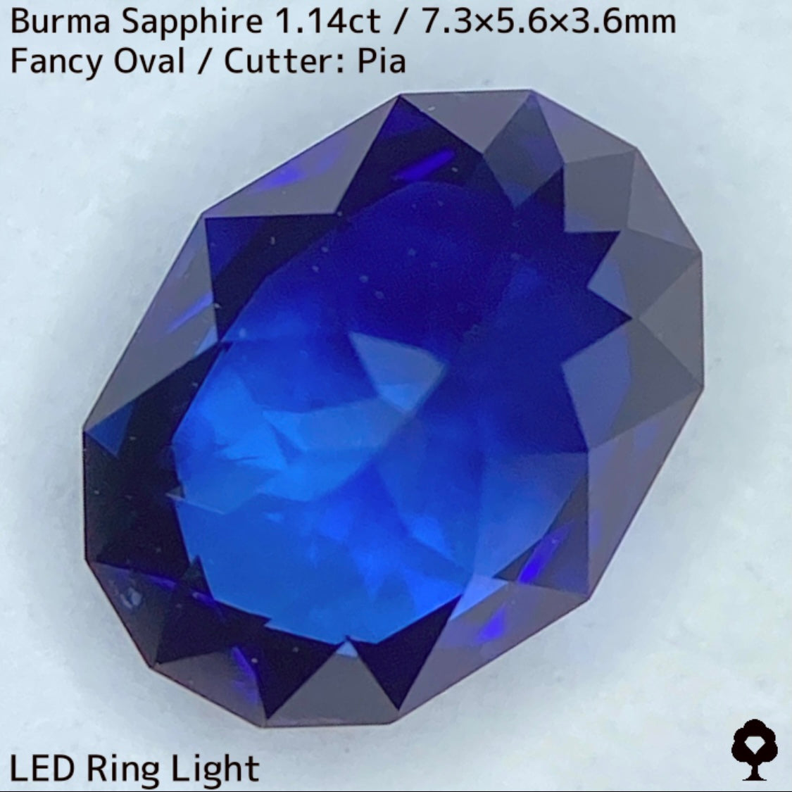 【GW特別夢企画★ご購入金額と同額のまほチケ贈呈】ビルマ産サファイア1.149ct