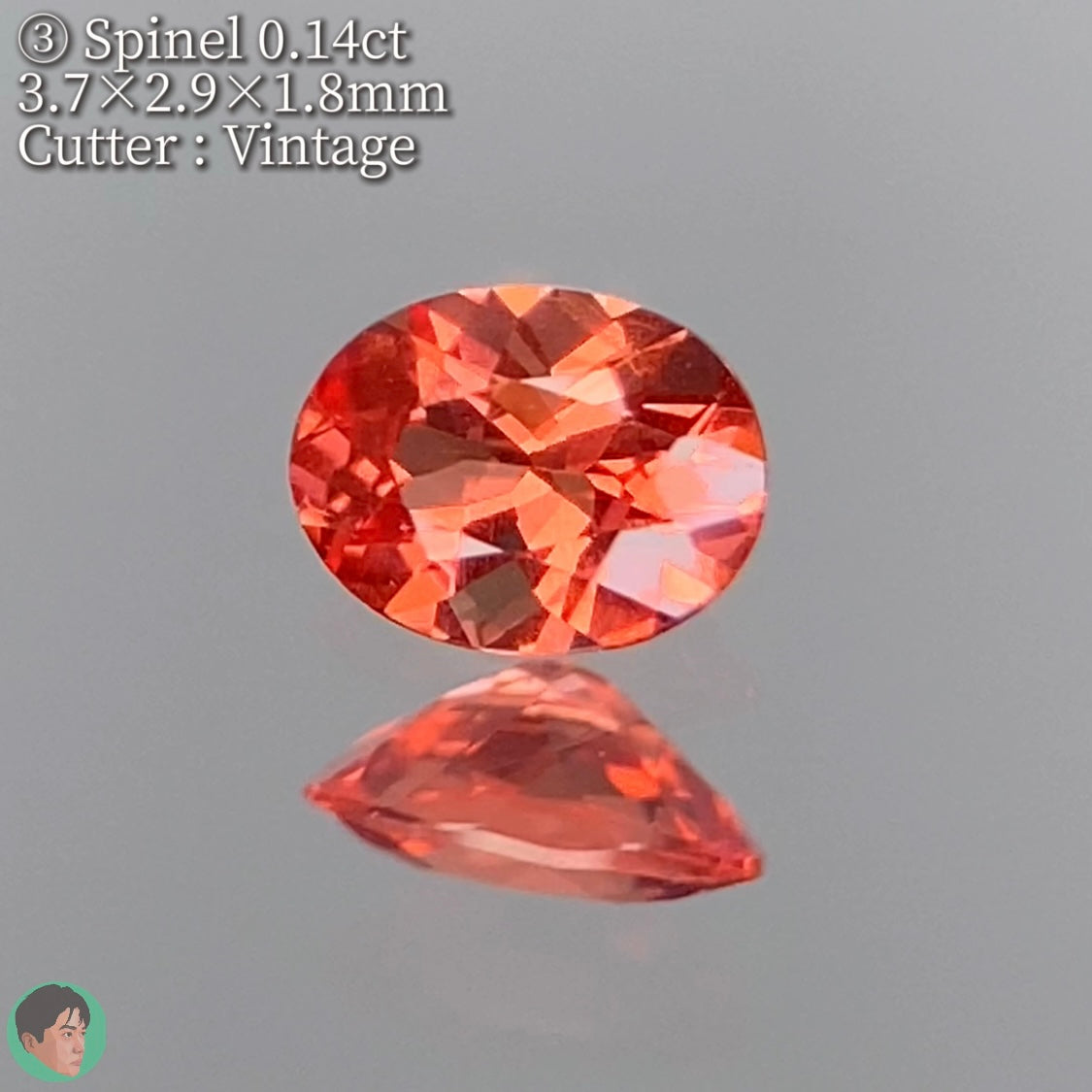 4/26LIVE③美色スピネル0.14ct/バンコクからヴィンテージ作品を【ワンプライス】でご紹介🍯